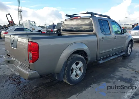 2007 Nissan Frontier Le from USA, damaged, VIN 1N6AD09U87C405950
